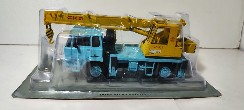 Model ciężarówka dźwig Tatra 813 1:43 Deagostini Kultowe Ciężarówki Prl Okazja