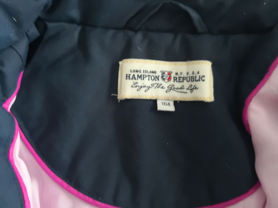 Zimowa kurtka Hampton Republic r. 104 dziewczynka