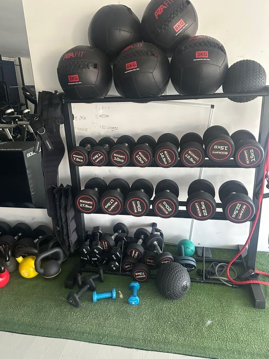 Set completo de halteres