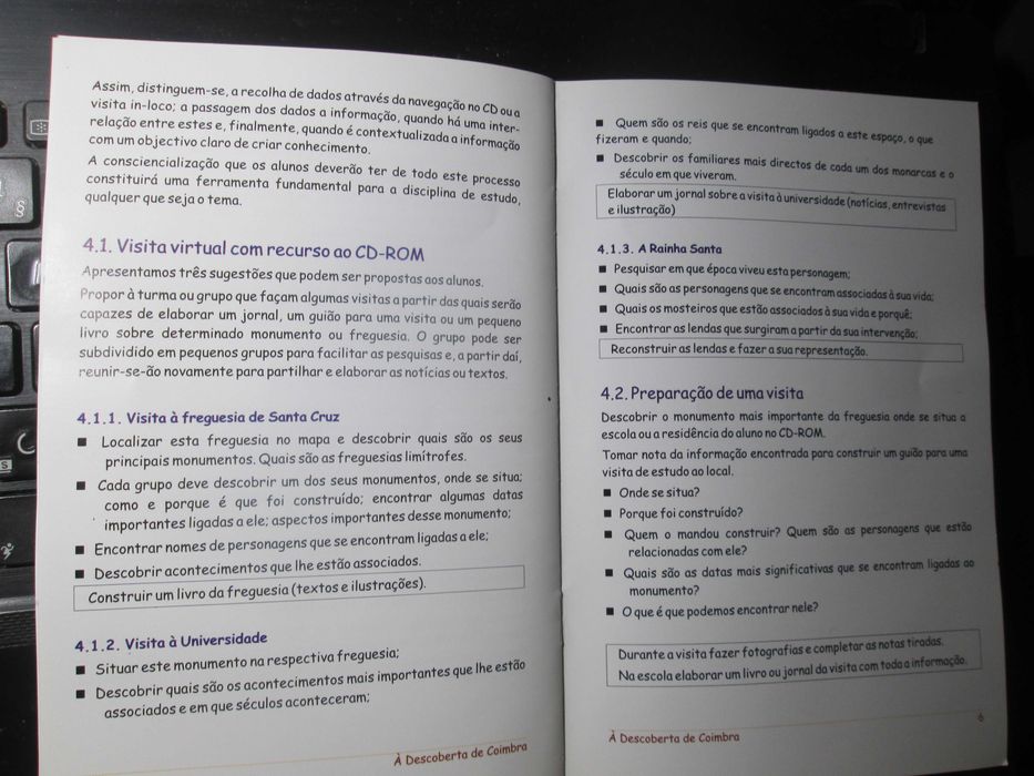 Á Descoberta de Coimbra - Jogo lúdico e didáctico