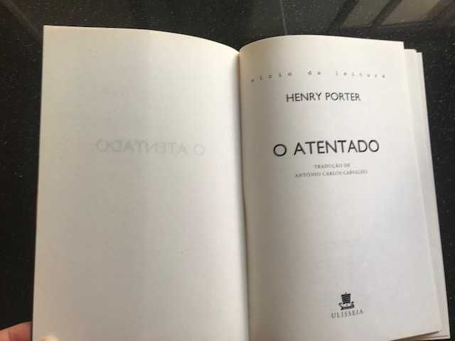 O Atentado de Henry Porter - livro