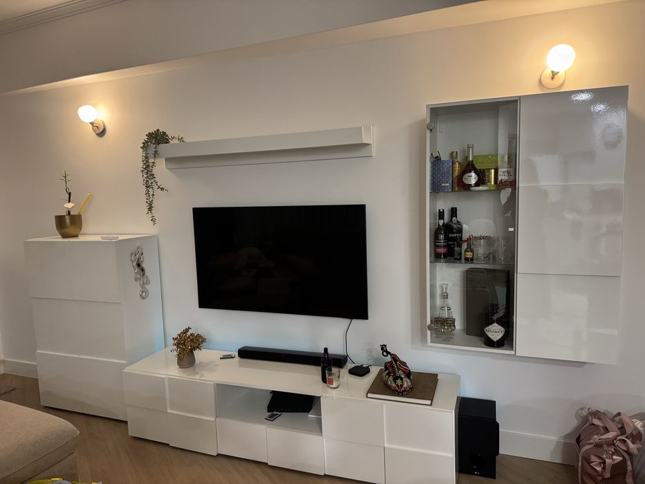 Conjunto de moveis de tv