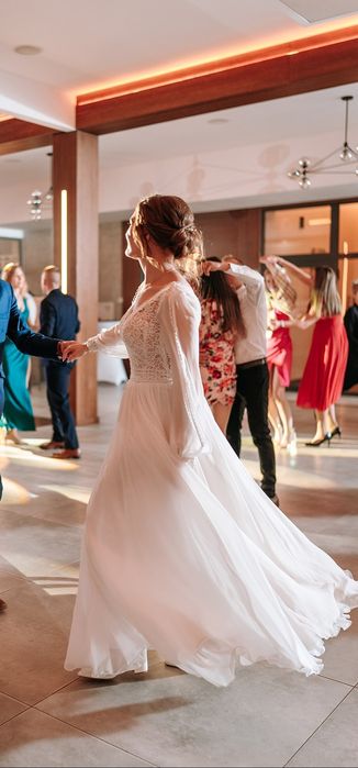 Sukienka ślubna w stylu boho