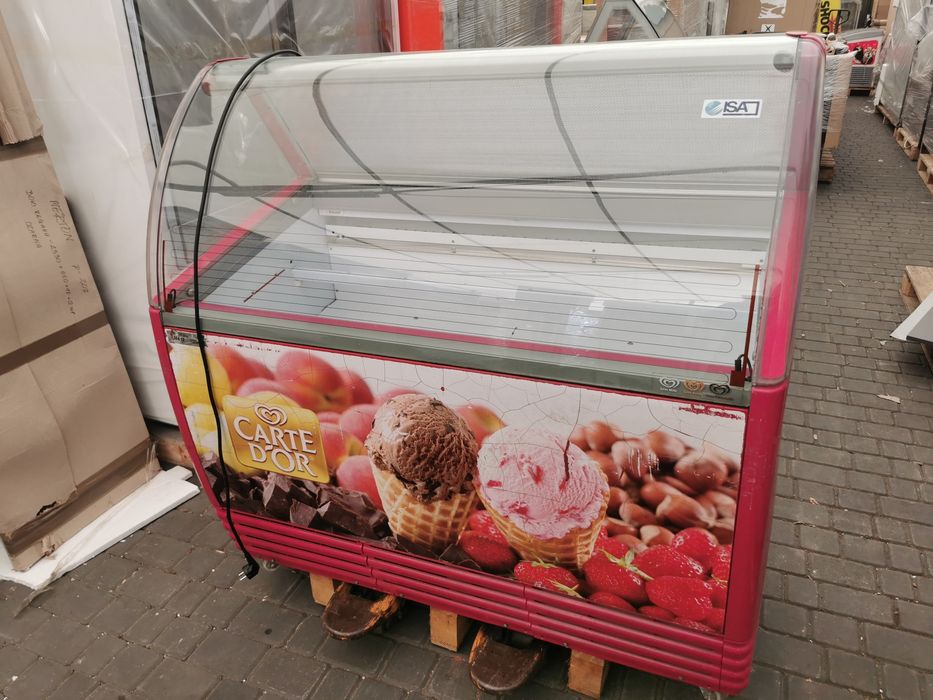 Konserwator, zamrażarka do lodów. 10 smaków.