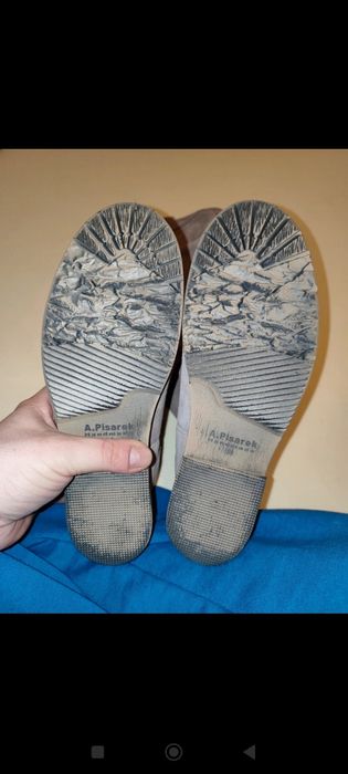 Beyco A.Pisarek rozmiar 38 wiosenne sztyblety skórzane zamszowe kozaki