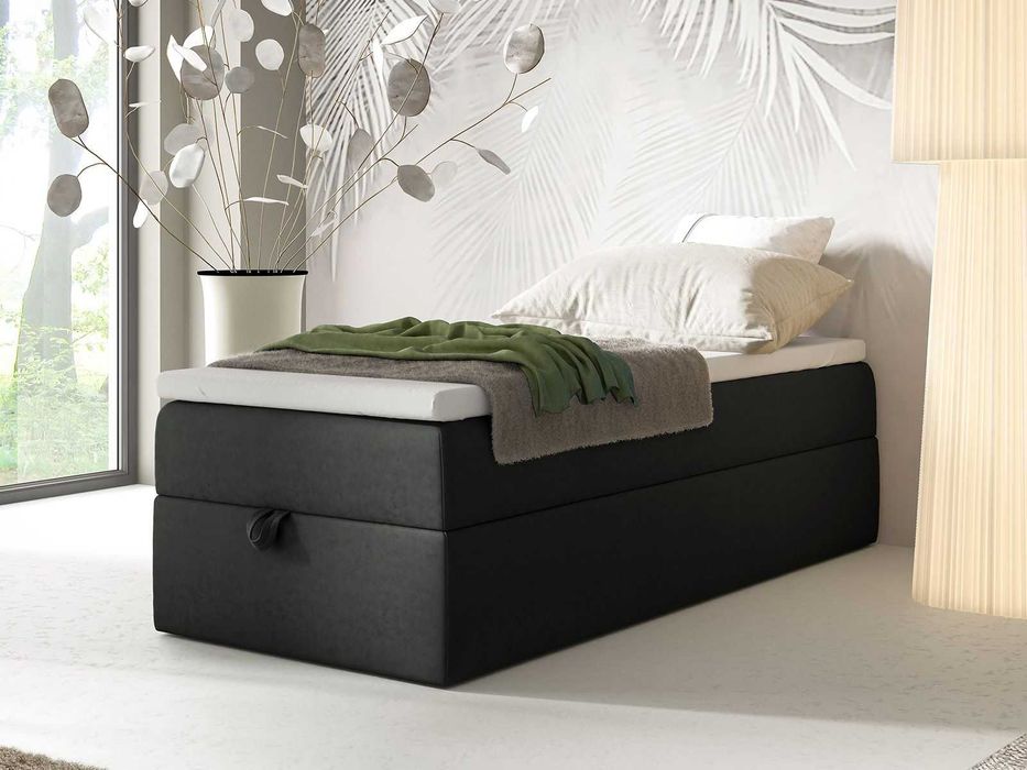 Łóżko KONTYNENTALNE SINGIEL bez wezgłowia 70x200 80x200 90x200 100x200