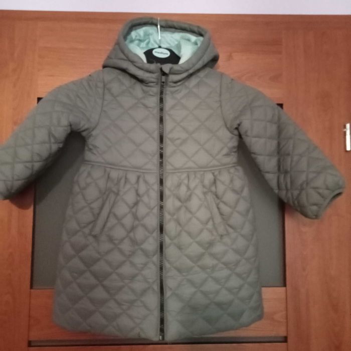 Дитяче осіннє пальто на дівчинку 98 см