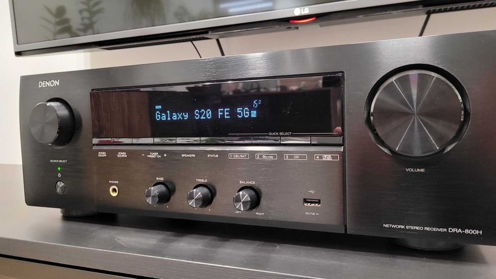 Denon DRA-800h Amplituner sieciowy wzmacniacz