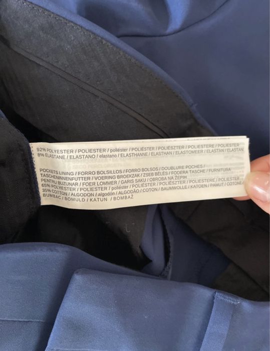 Garnitur slim fit komplet