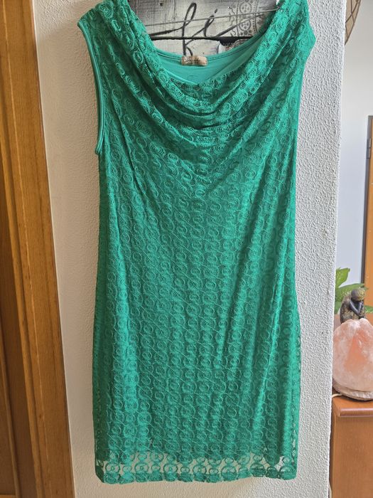Vestido Rialbanni Renda e Algodao XL