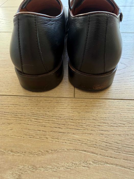 Męskie skórzane buty wizytowe rozm. 39 (26 cm)