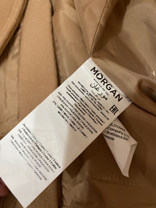 Пальто двубортне Morgan lana wool max mara sandro