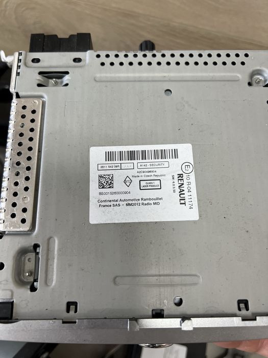 Акустика R-Link Megane Scenic Vivaro Trafik Zoe