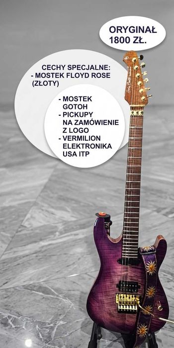 gitara oryginał Harley Benton Fusion