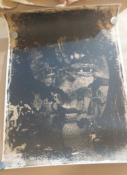 Serigrafia Vhils Oxymoron,