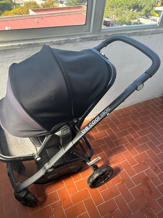 Carrinho de bebê + acessórios