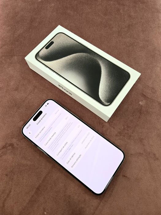 Iphone 15 pro Max 256GB Natural Titanium [ Usado ]