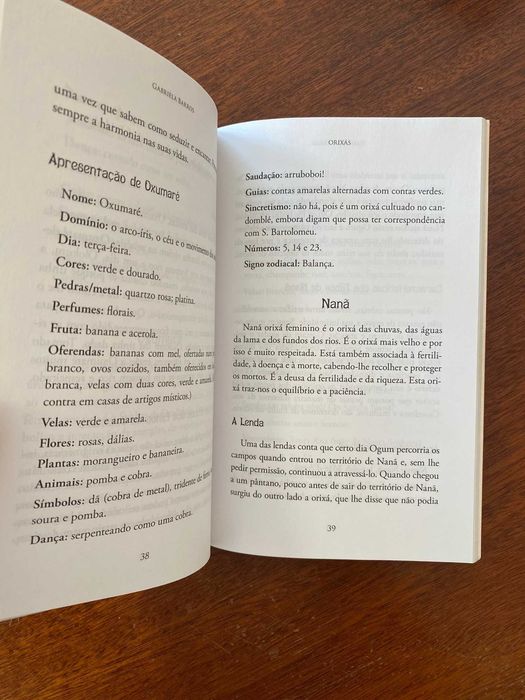 Orixás - Gabriela Barros