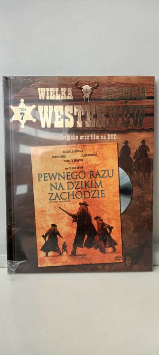 Pewnego razu na Dzikim Zachodzie DVD Nowy w folii