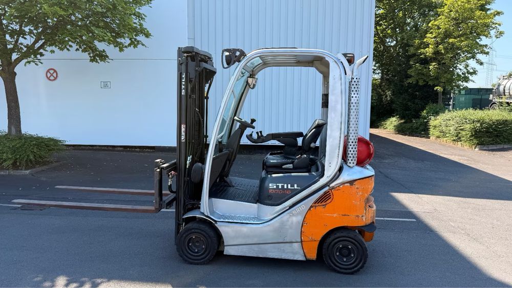 Wózek widłowy Still RX70-16, triplex, gazowy, 1600kg, super stan