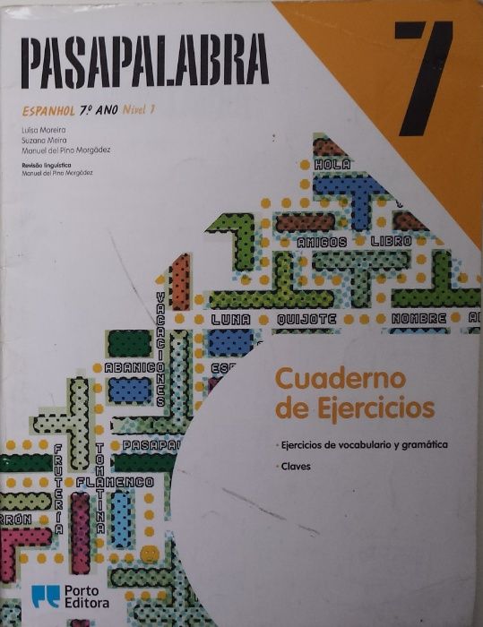 PasaPalabra 9°\7° ano- Espanhol - Manual/Cuadernos de Ejercicios