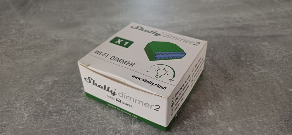 Ściemniacz shelly dimmer 2
