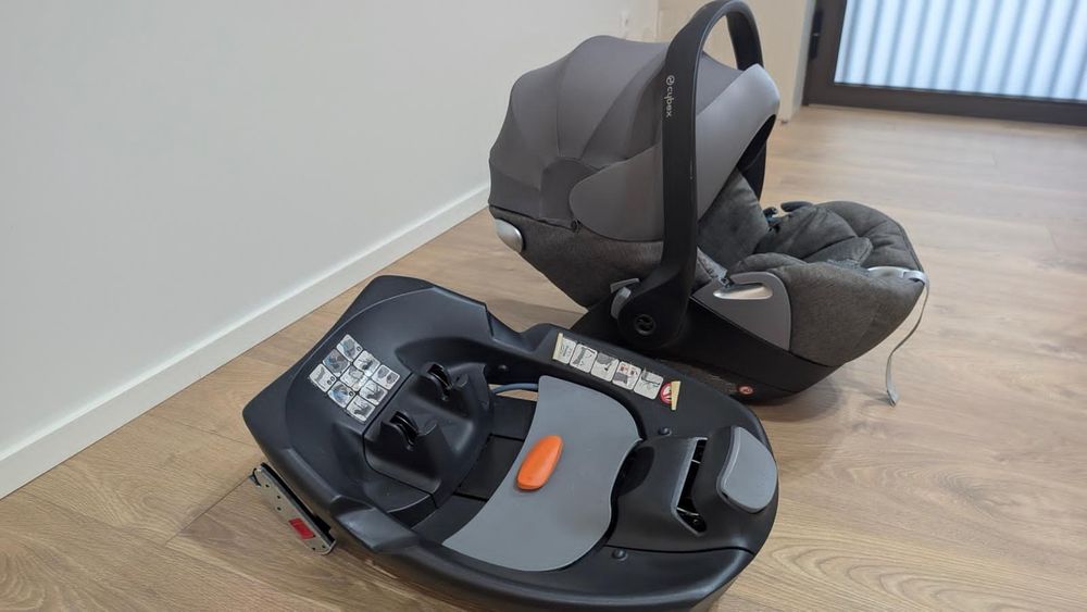 Cadeira de Automóvel Cloud Q Plus Cybex Grupo 0+ Cinzento Claro