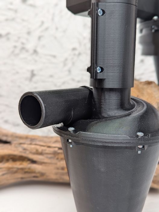 Циклон подвійний. Фільтр для пилососа. Будівельний циклон.