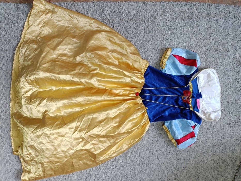 карнавальный костюм платье белоснежка 3-4, 6-7 лет