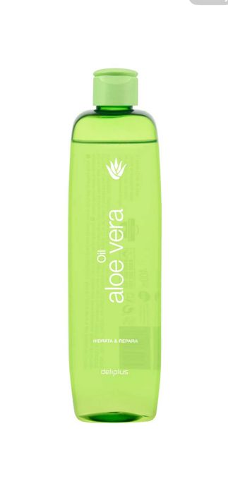 Oil Aloe Vera.  Olejek do ciała z aloesem. 400ml. Deliplus z Hiszpanii