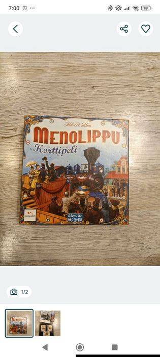 Ticket to Ride The Card Game Wsiąść do Pociągu gra karciana