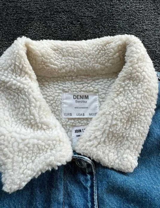 Casaco de ganga mulher Bershka