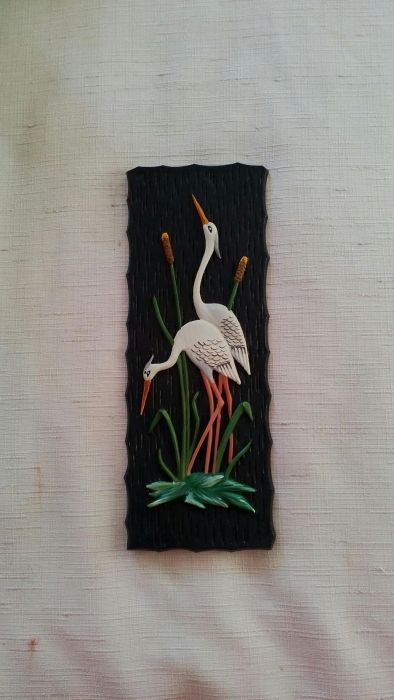 Винтажная бронзовая лягавая