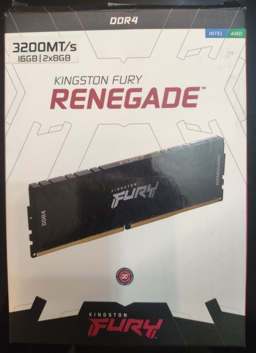 Kingston Fury Renegade (2x8GB) 16GB DDR4 3200 CL16