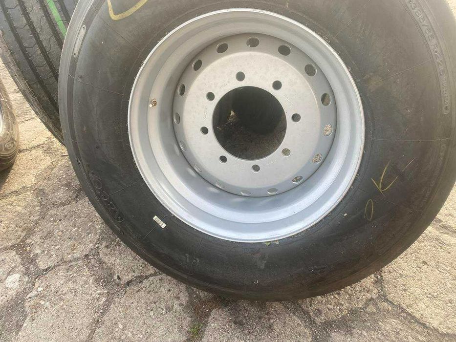 385/65r22.5 Koła do przyczepy rolniczej NOWA OPONA 8 OTWORÓW