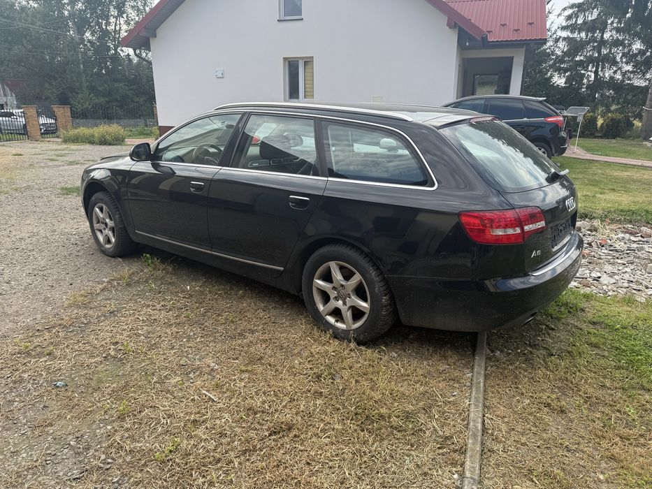 Audi A6 C6 2.7 B kod lak LY9B – całe auto na części/maska /drzwi/zderzak/lampa/błotnik/chłodnice/szyba/pulpit