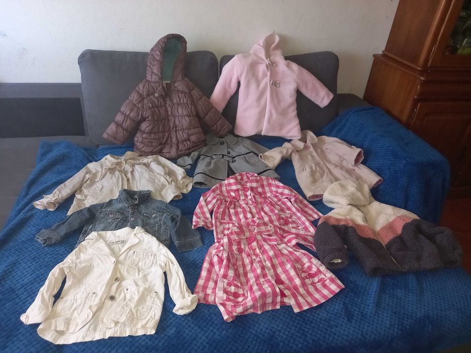 Roupas crianças 3 á 6 meses até 3 anos varias Marcas