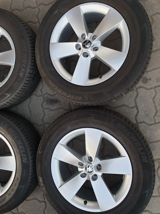 Koła Letnie Alu 17" Skoda Kodiaq 5x112 SuperStan 7mm Oryginalne