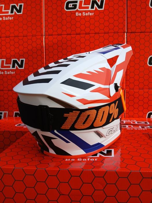 Мотошолом мотоциклетний шолом мото шлем кроссовый. Мотошолом кросовий