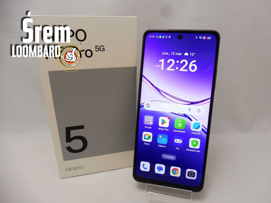 Telefon Oppo A5 Pro 8gb/256gb, Kartonik, Bdb Stan!