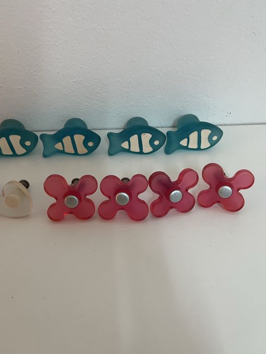 Conjunto 13 puxadores móvel criança