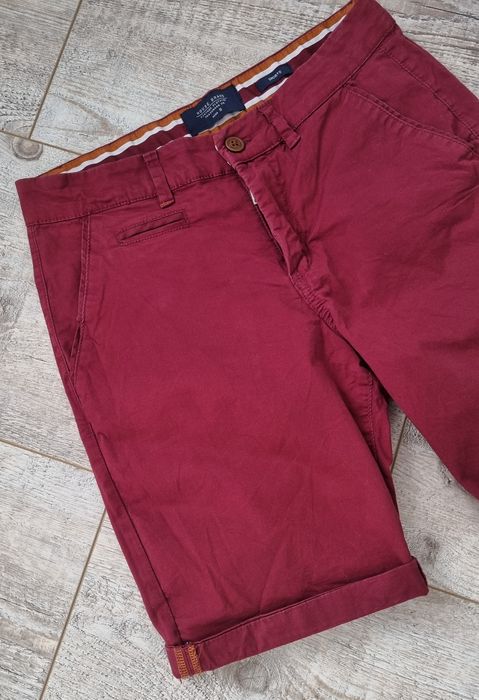 Spodenki męskie bordowe