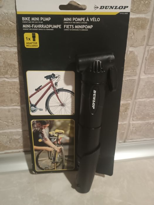 Насос велосипедний Dunlop