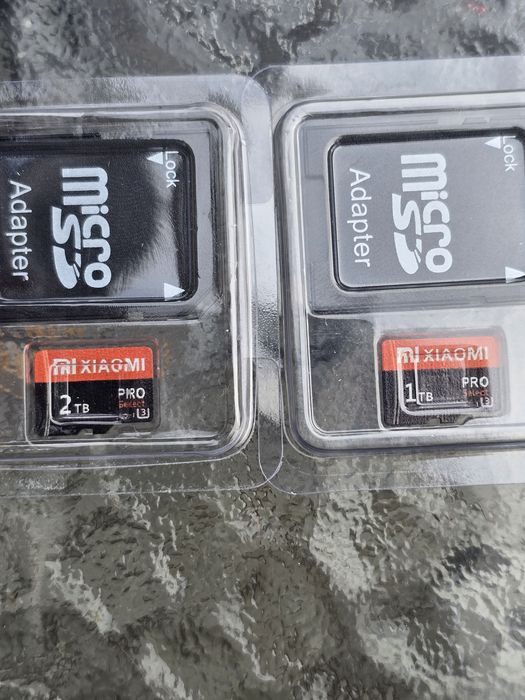 Карта памяти micro SD Xiaomi 1 Tb, 2 Tb