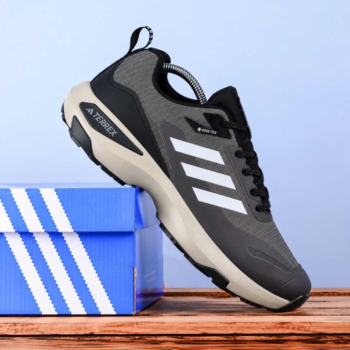 (2461) Термо осінь-зима Adidas Terrex Anylander Кросівки сірі (41-45) адідас