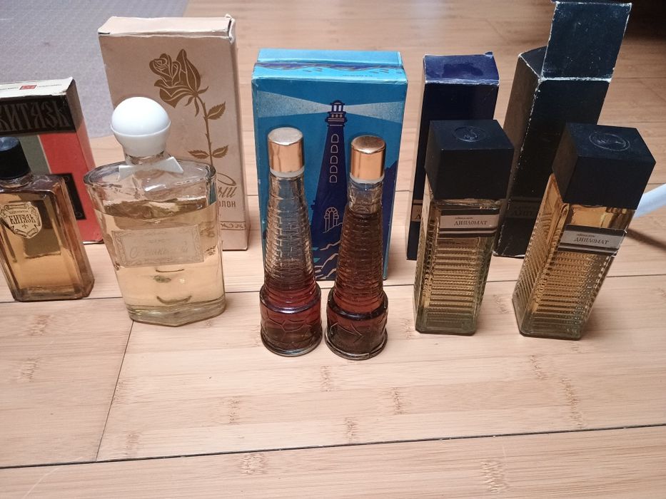 Колекція одеколонів радянського  періоду