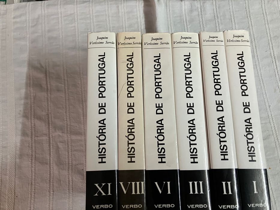 Livros da colecção História de Portugal (Joaquim Veríssimo Serrão)