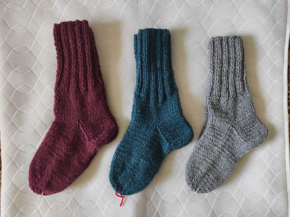 Носки в'язані , носки вязаные. Шкарпетки плетені.