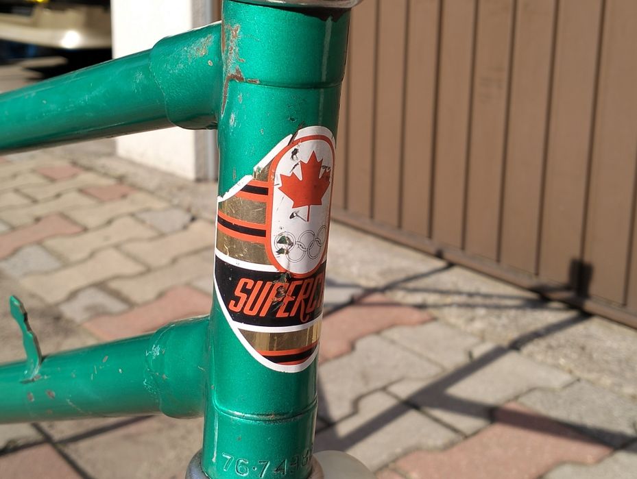 Rama 70s ZZR Romet WILGA damka retro fixie single speed ostre koło vin