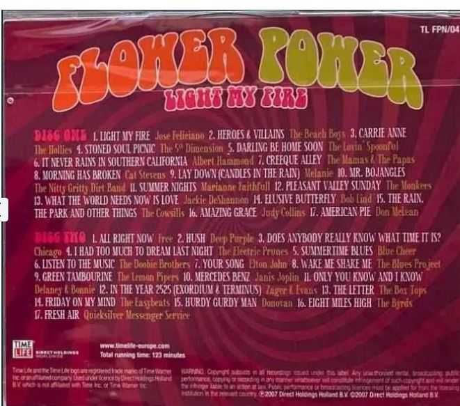 Flower Power SKŁADANKA 10CD Okazja!